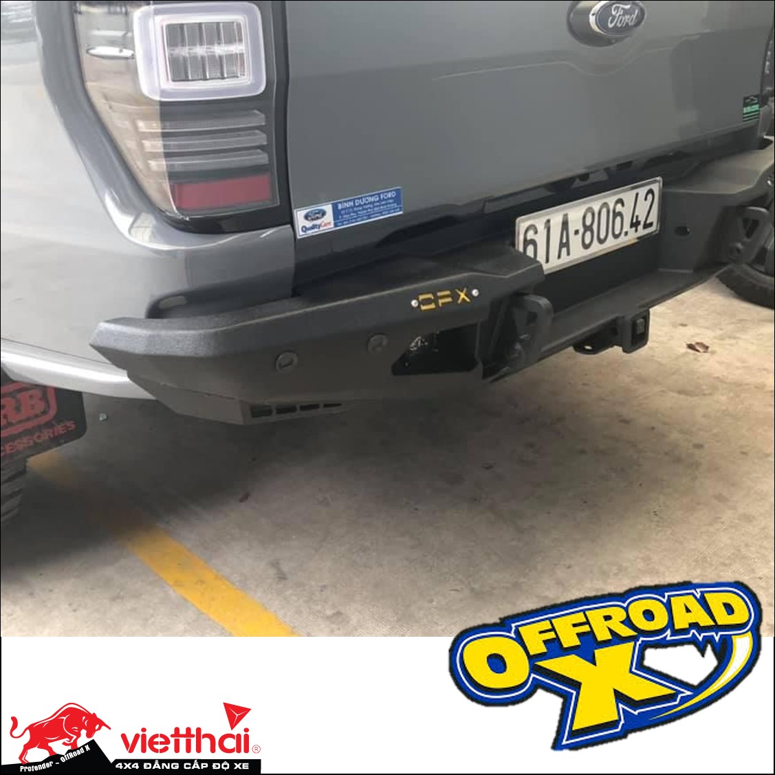 Cản sau Offroad – X Racewolf  dành cho Ford Raptor
